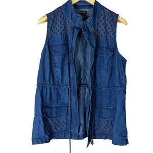 New Directions Denim Gorpcore Utility Vest‎